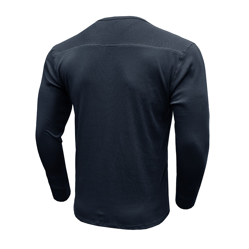 Jim Long Sleeve Henley Shirt