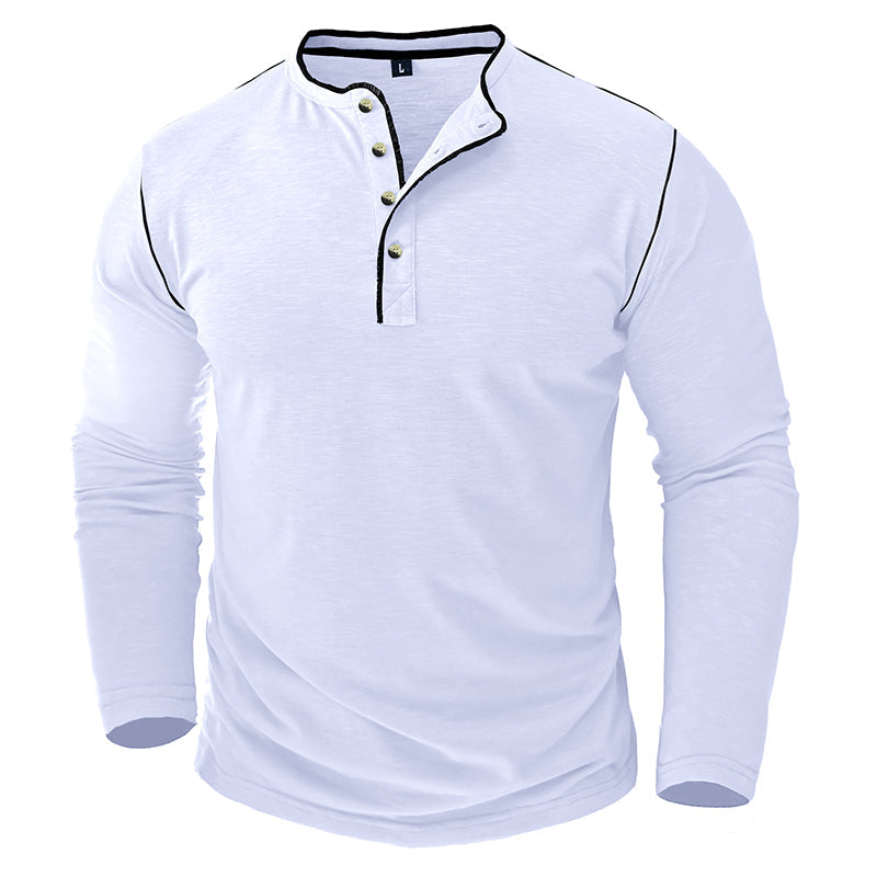 Luis Soft Daily Henley Shirt