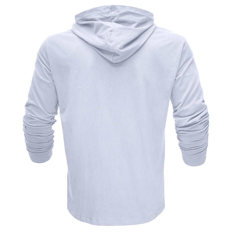 Mens white hooded 2025 t shirt