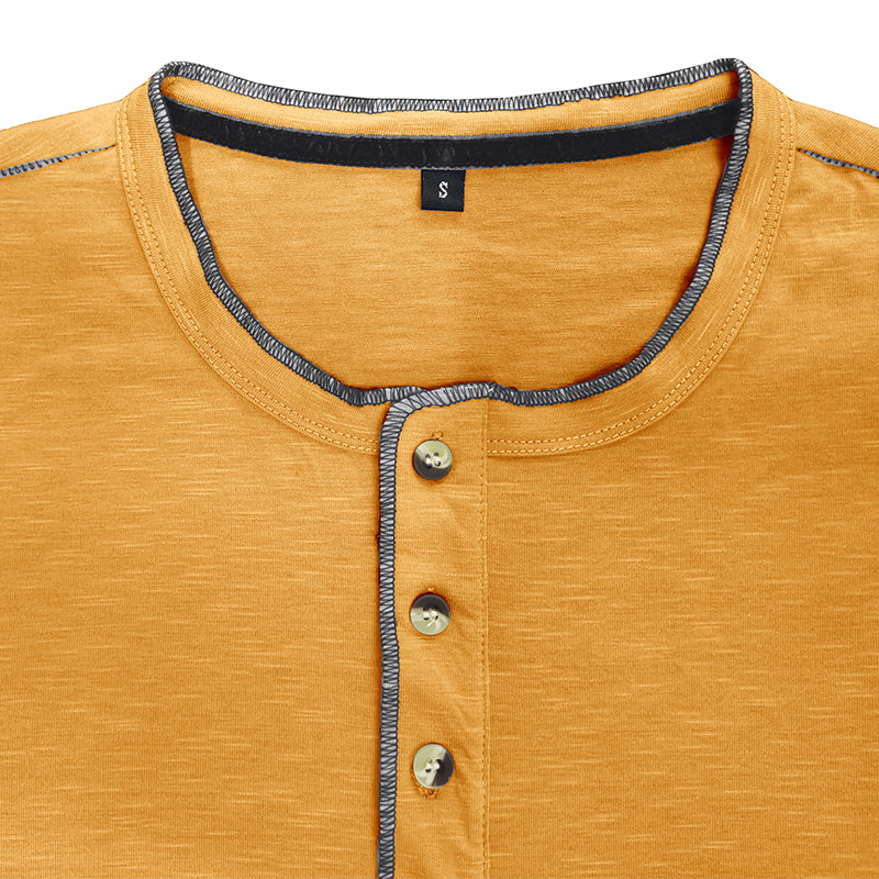 Luis Soft Daily Henley Shirt