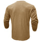 Cotton Long Sleeve Henley