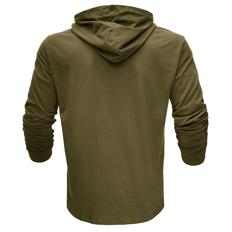 Bebiullo Men's Short Sleeve Hooded Hoodies Fit Slim T-Shirt Tops Male  Summer 
