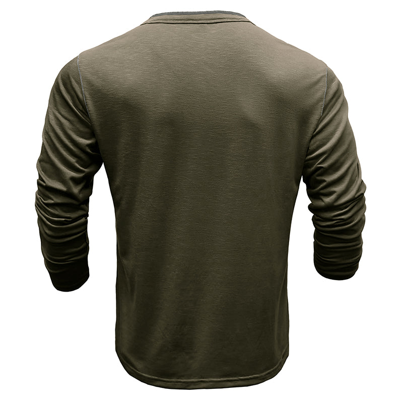 Luis Soft Daily Henley Shirt