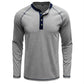 Soft Cotton  Henley T-Shirt