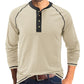 Soft Cotton  Henley T-Shirt