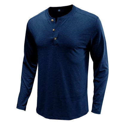 Men's Daily Casual Henley Shirts – mololabel