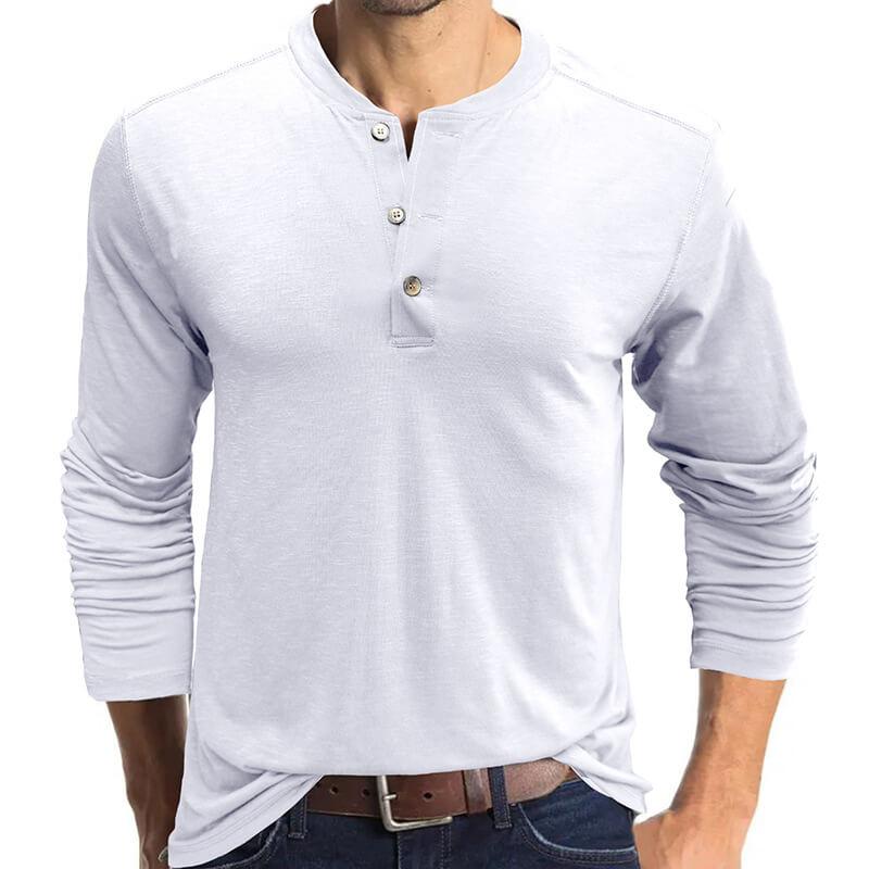 Täglich lässige Henley-Hemden für Herren