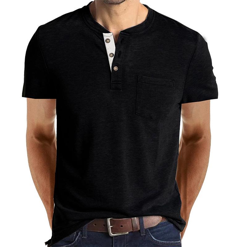 Men's Fashion Casual Henley  Shirts Sale