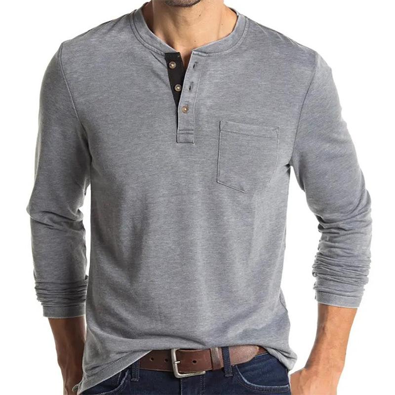 Men Casual Long Sleeve& Short Sleeve T-shirt