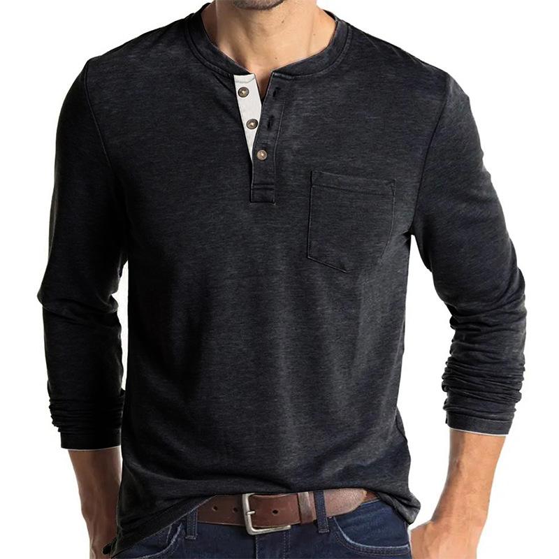 Men Casual Long Sleeve& Short Sleeve T-shirt